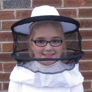 Child's Tie Veil with Hat